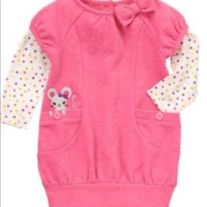 NWT Mousing Around Dress with Diaper Cover